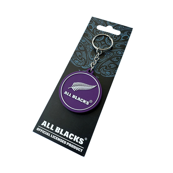 All Blacks Purple Keyring