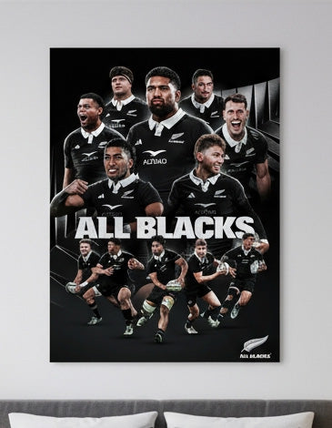 Official 2025 All Blacks Poster - Large (A2 Size)