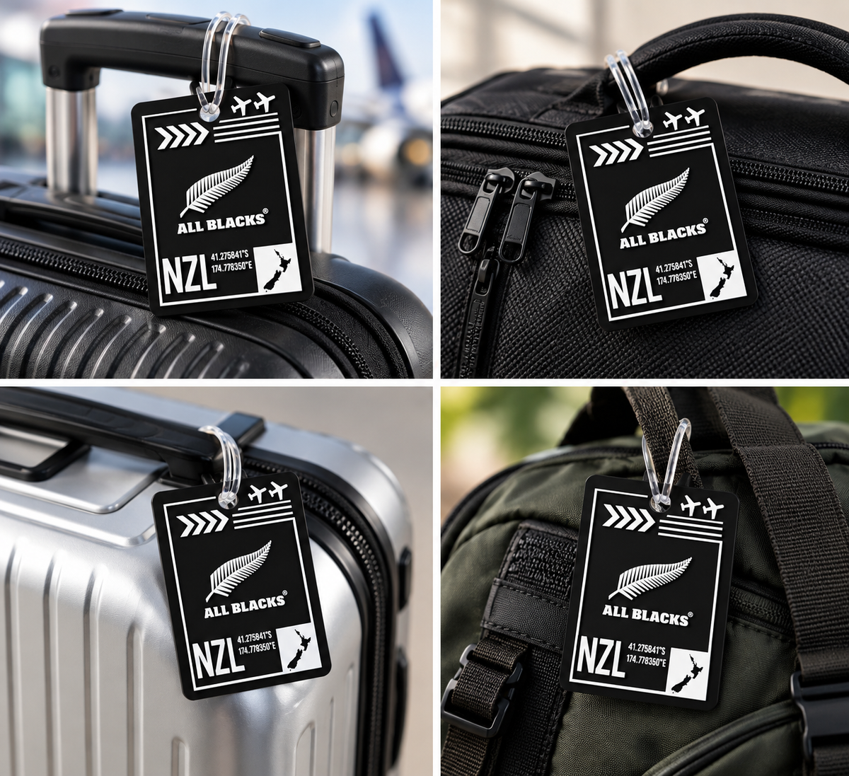 All Blacks | Premium Travel Tag - My Team