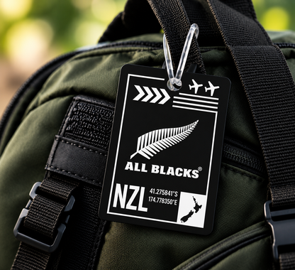 All Blacks | Premium Travel Tag - My Team