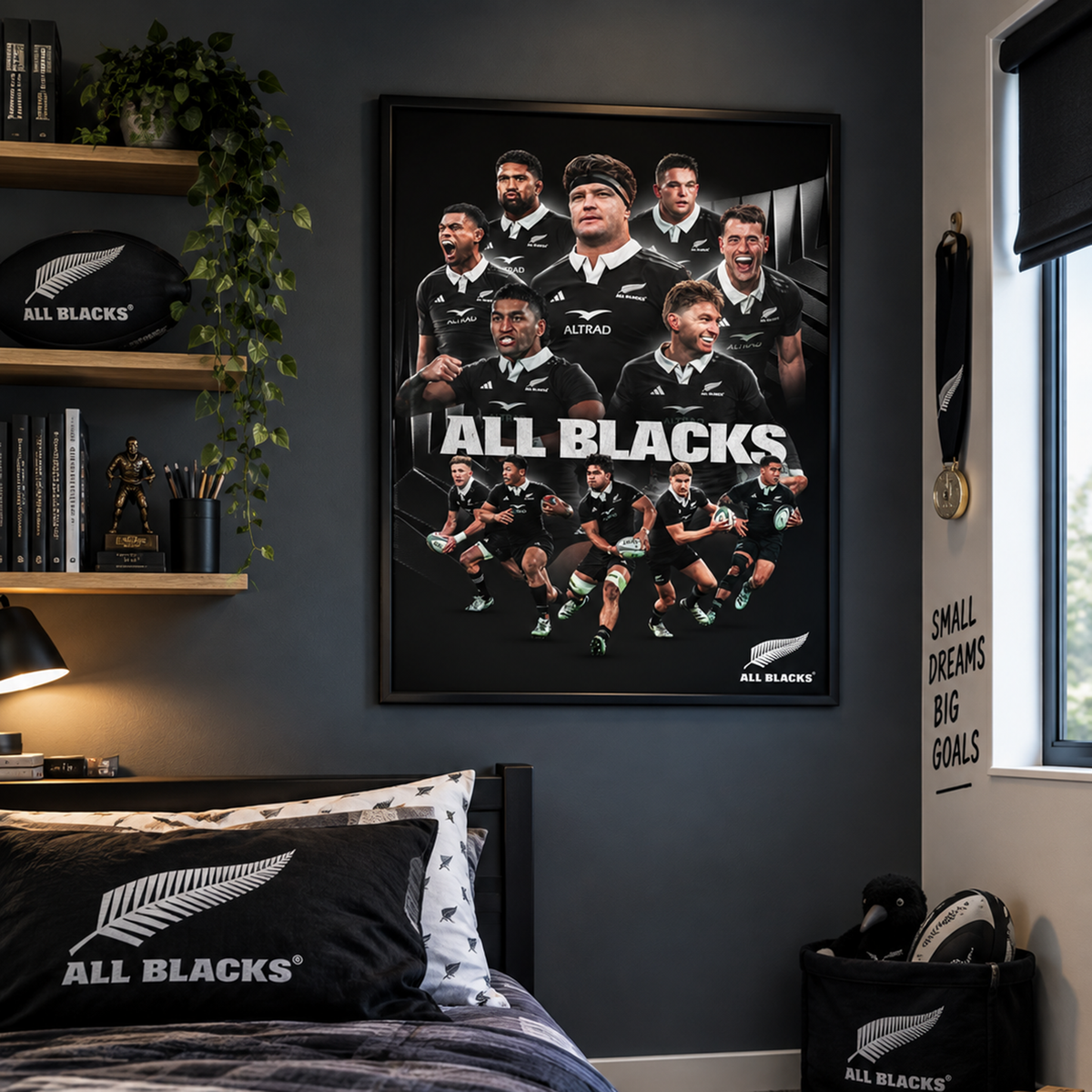 Official Licensed All Blacks Poster - Large (A2 Size)