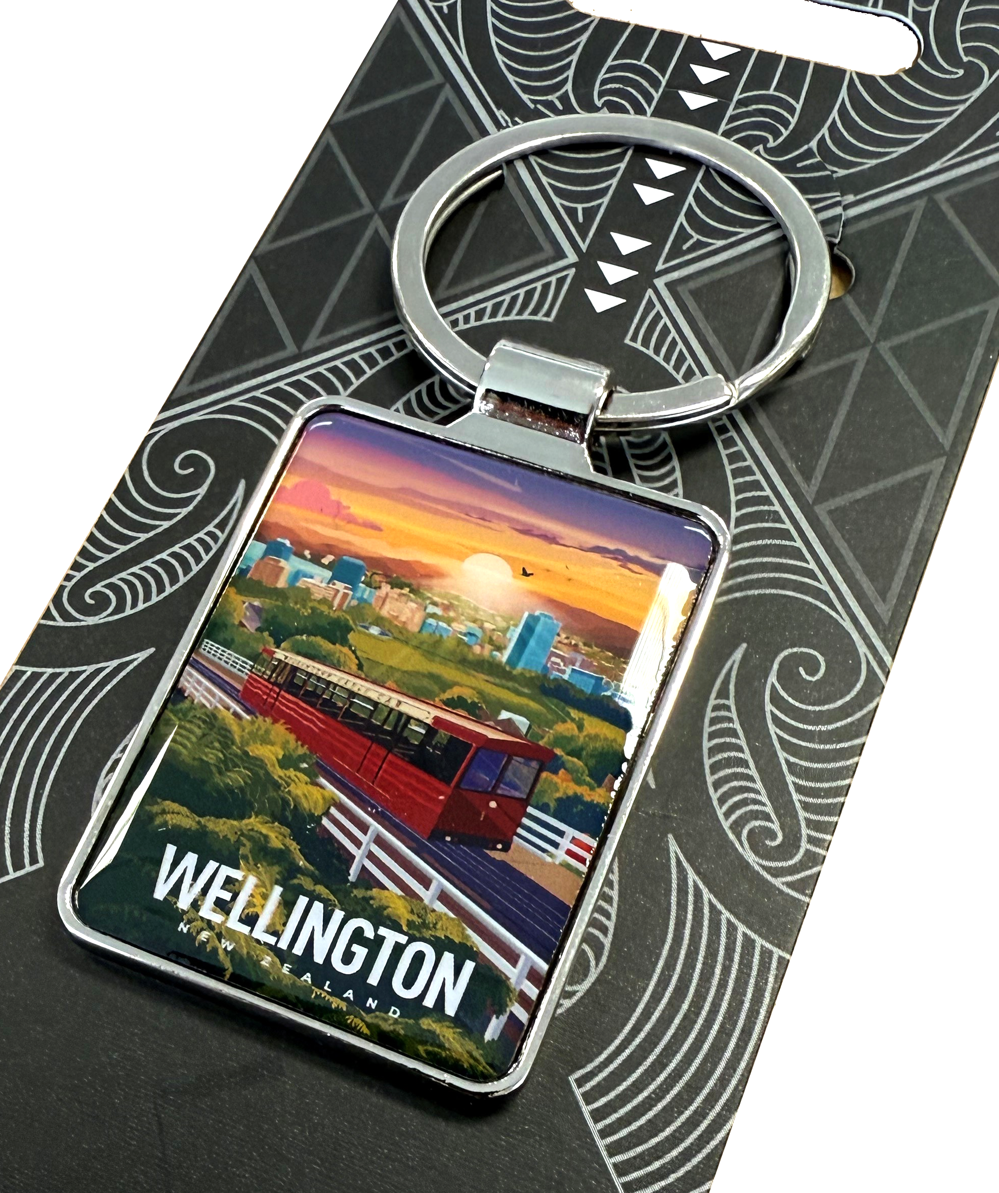 Wellington Illustration Keyring
