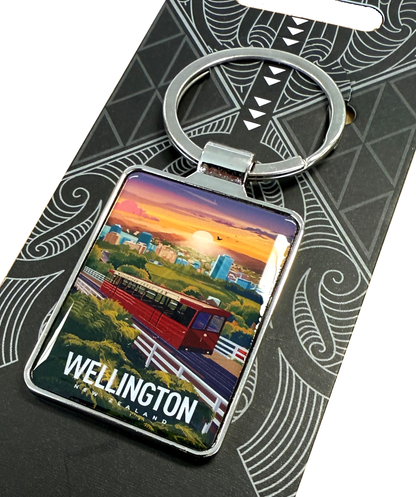Wellington Illustration Keyring