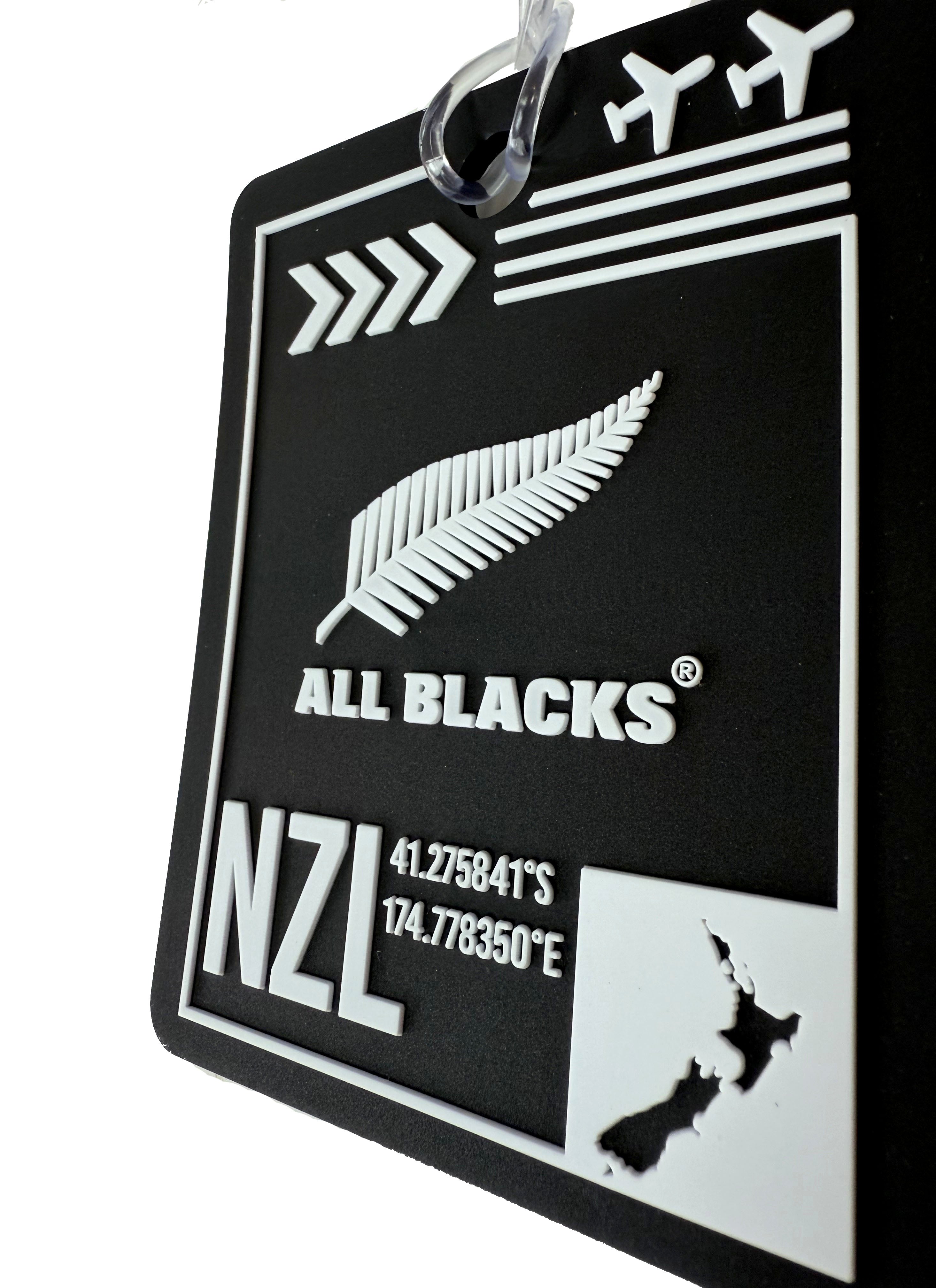 All Blacks | Premium "Home" Travel Tag - My Team