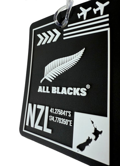 All Blacks | Premium "Home" Travel Tag - My Team
